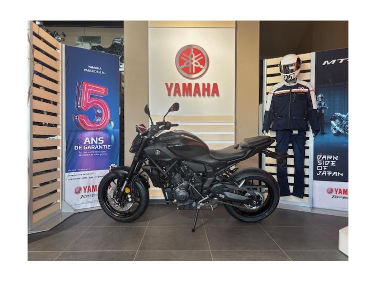 MT-07 2025 TECH BLACK GARANTIE 5 ANS 112€/MOIS*