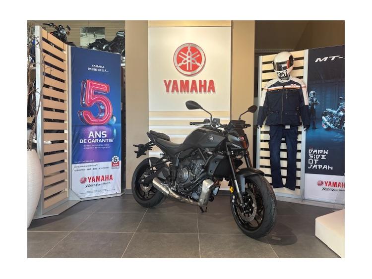 MT-07 Y-AMT 2025 TECH BLACK  GARANTIE 5 ANS 154€/mois*