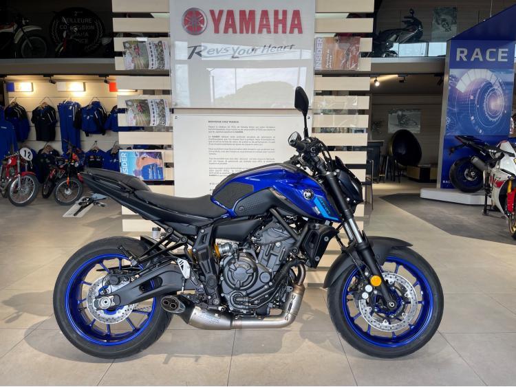 YAMAHA MT-07 OHLINS DE DIRECTION 119€/MOIS* +DE 5800€ D'ACCESSOIRES GTIE 02/2025